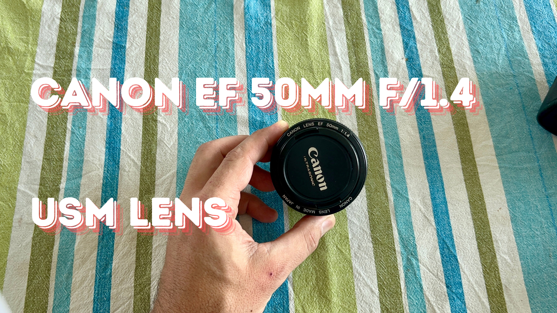 Watch Canon EF 50mm f/1.4 USM Lens - OVERVIEW on Amazon Live